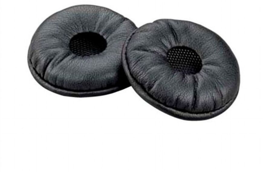 Plantronics/Poly Spare Leatherette ear Cushions (2)