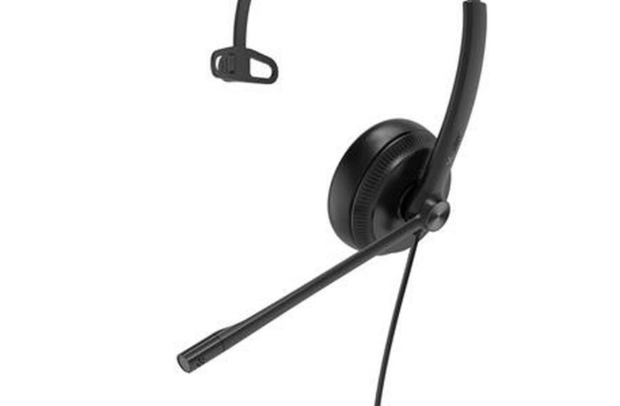 Yealink UH34SE Mono UC USB-C/3.5mm Headset